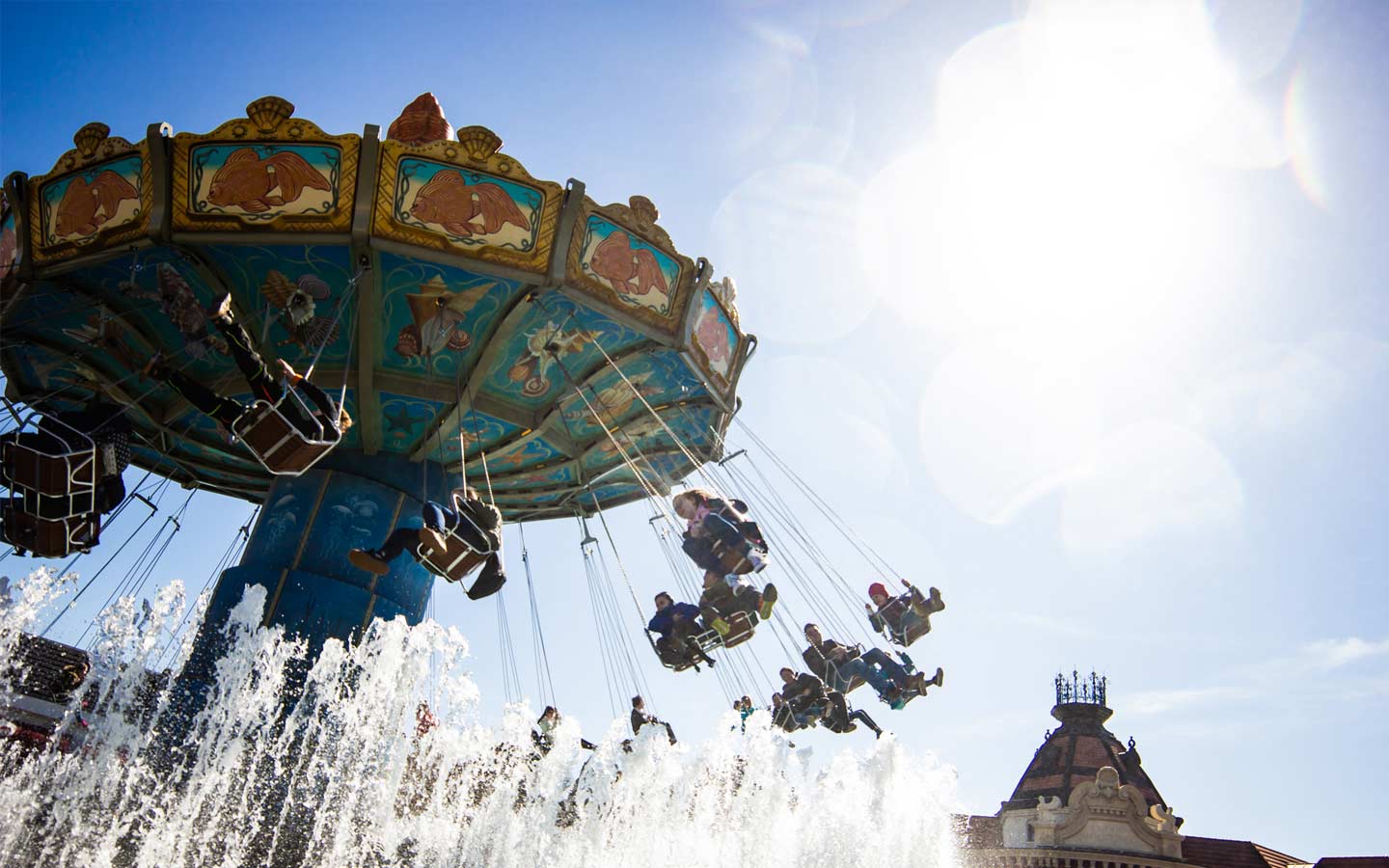 Phantasialand Kettenkarussell Wellenflug