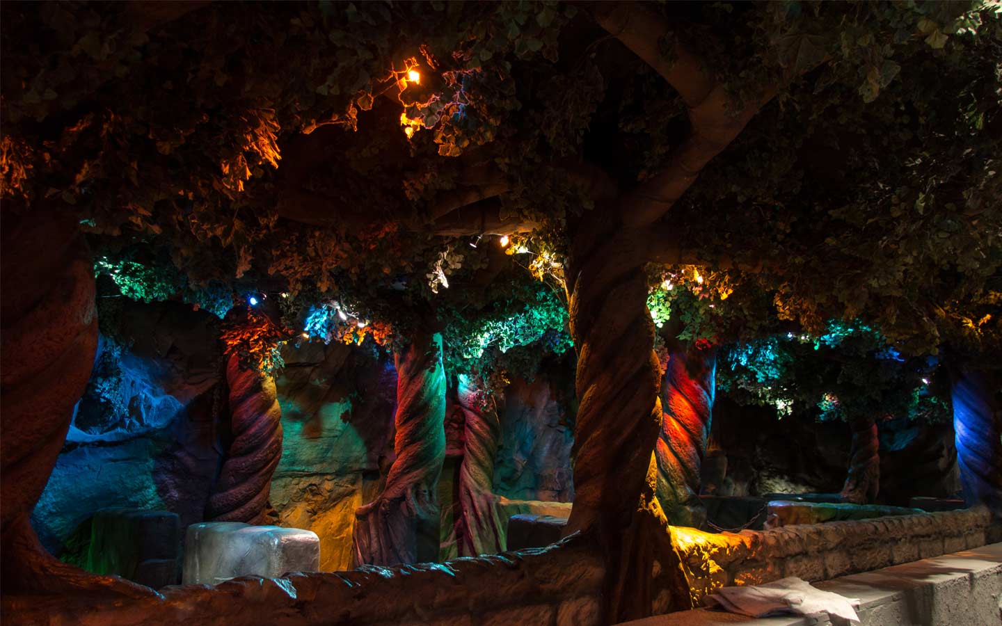 Phantasialand Geisterbahn Geister Rikscha